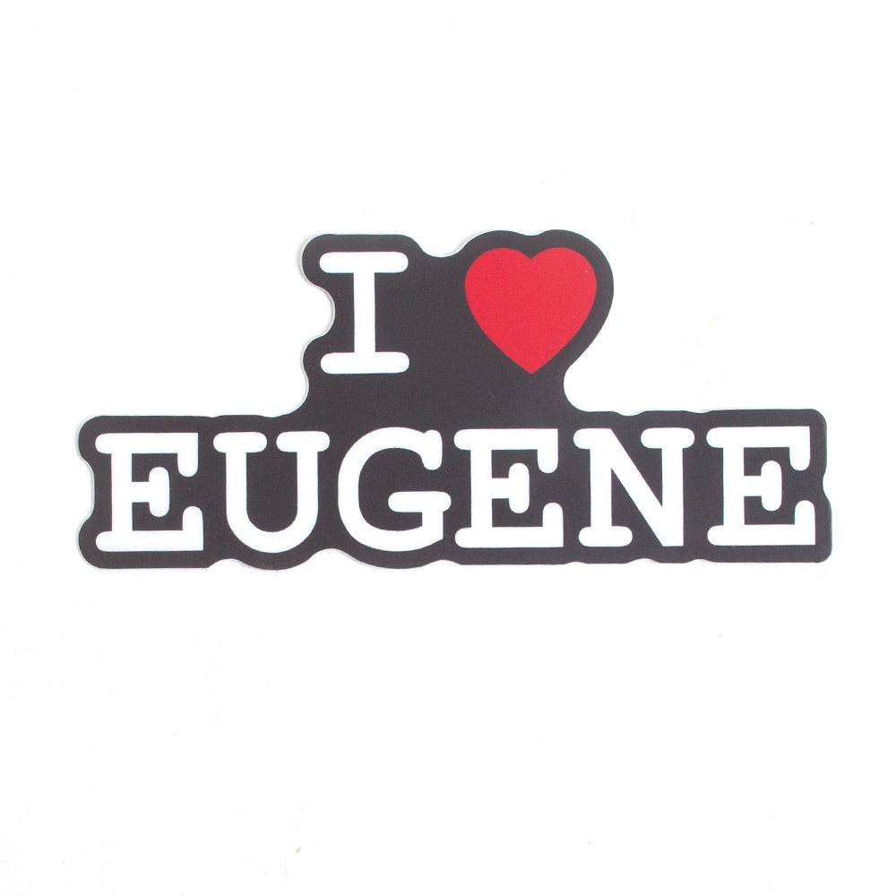 Stickers Northwest, 3", Sticker, I Heart Eugene